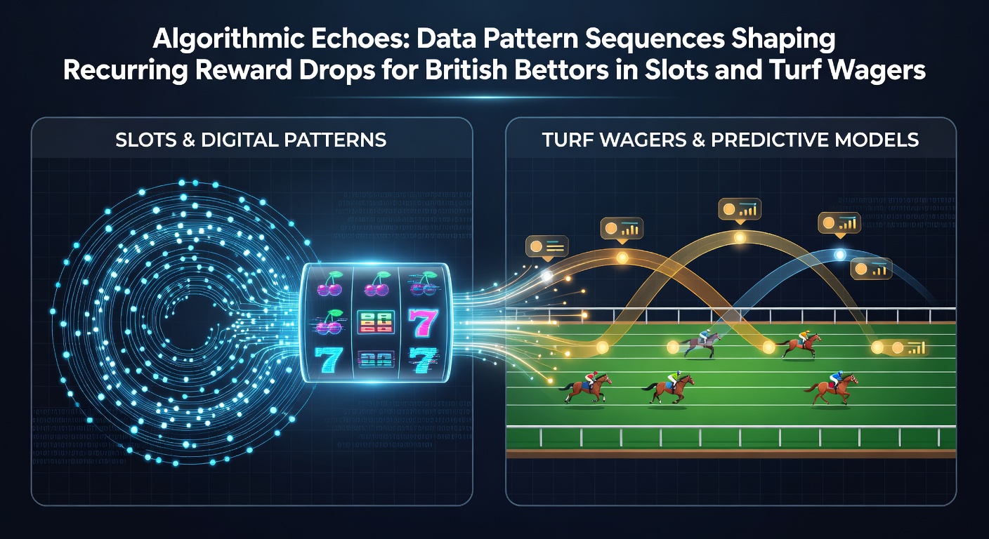 Visualization of data pattern sequences and algorithmic reward triggers in UK slots and horse racing betting platforms