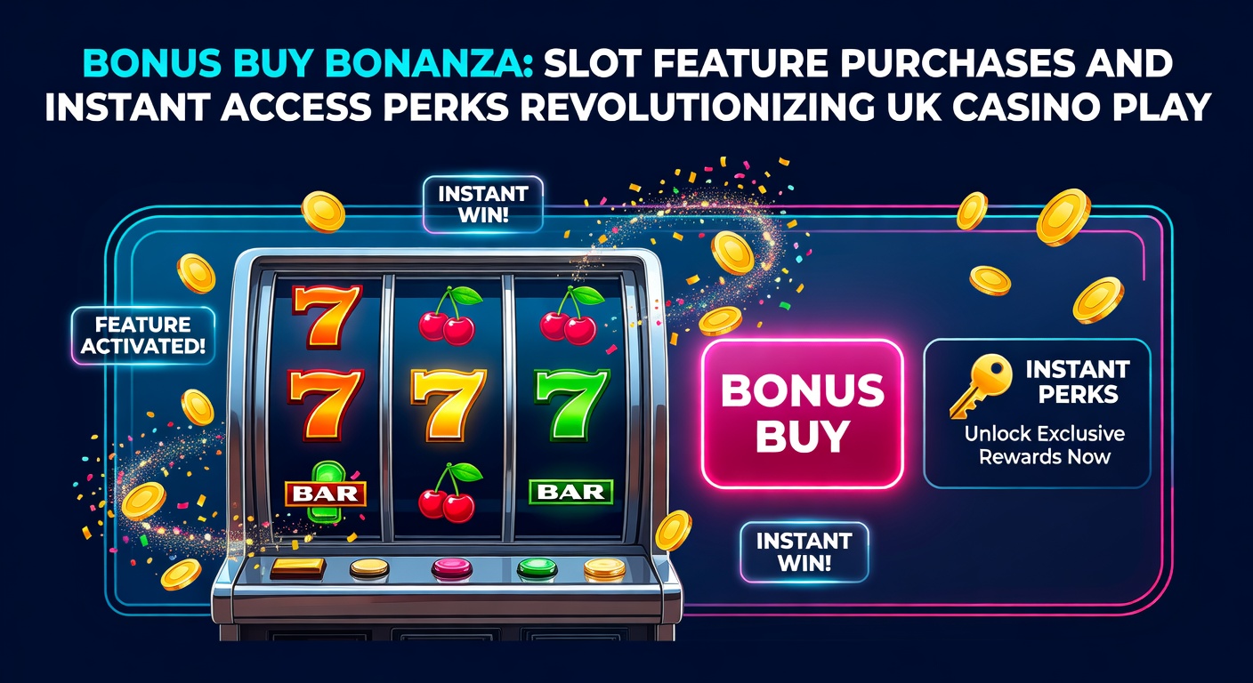 Vibrant slot screen highlighting a glowing bonus buy button amid cascading symbols and jackpot counters