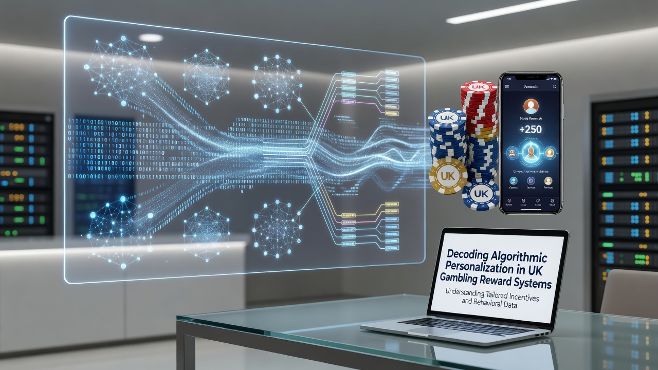 Visualization of algorithmic data flows in gambling reward personalization systems