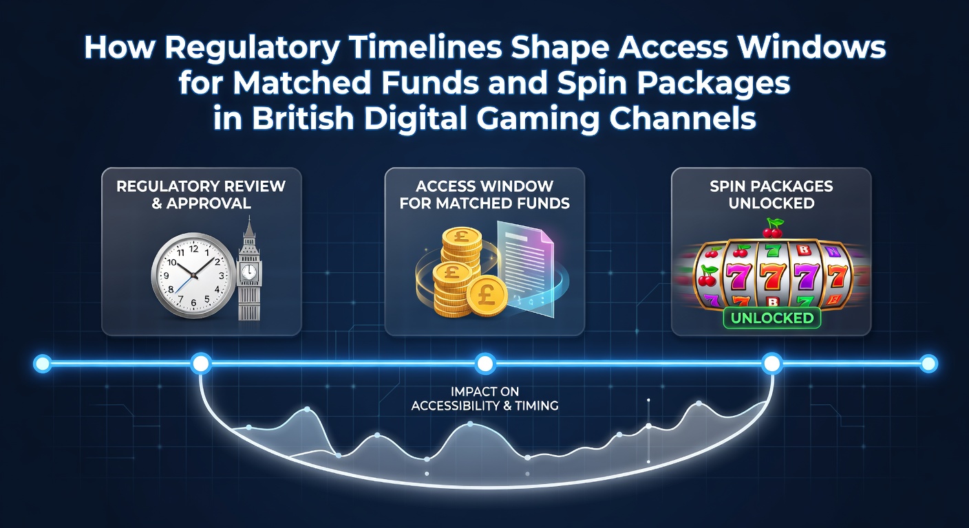 Diagram showing regulatory timelines influencing matched deposit bonuses and free spin packages in UK online gaming platforms
