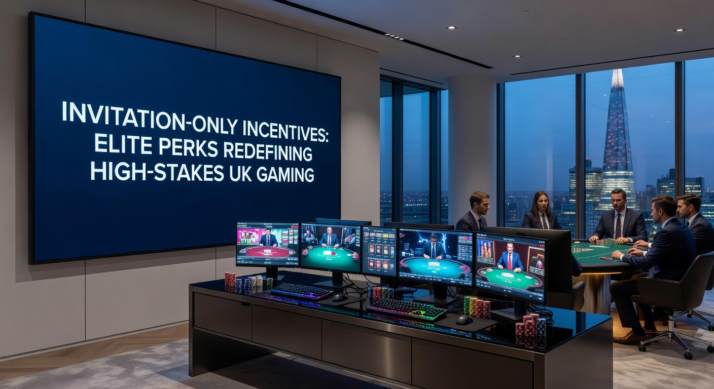 VIP players networking at an invitation-only high-stakes gaming gala with luxury perks on display