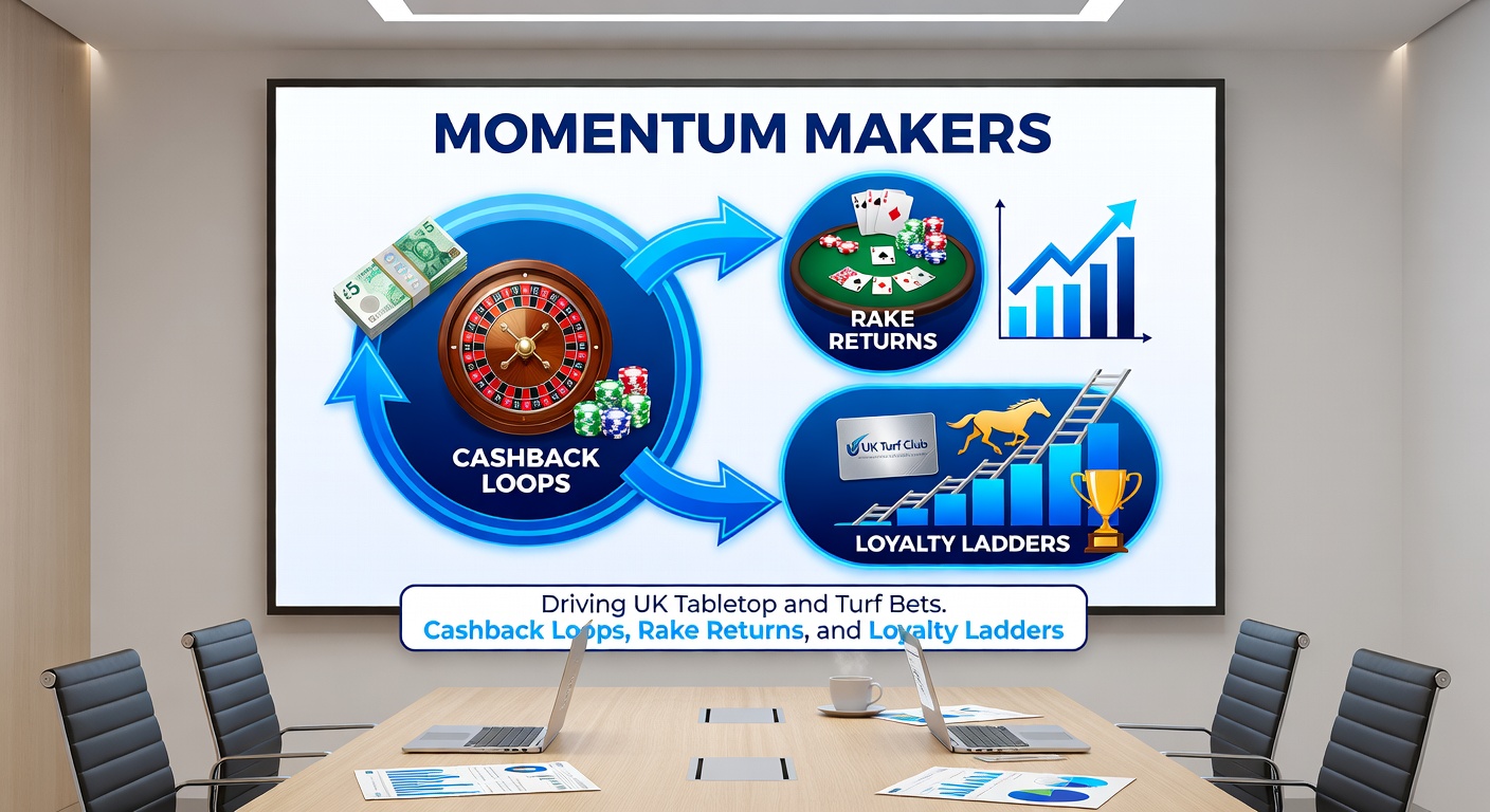 Close-up of a poker table with digital rake return notifications overlay, alongside horse betting slips, illustrating rebate mechanisms in action