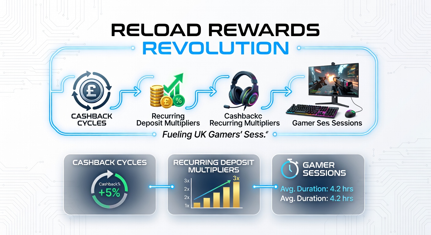 Graph illustrating rising UK gaming session durations from reload bonuses and cashback rebates in 2025-2026