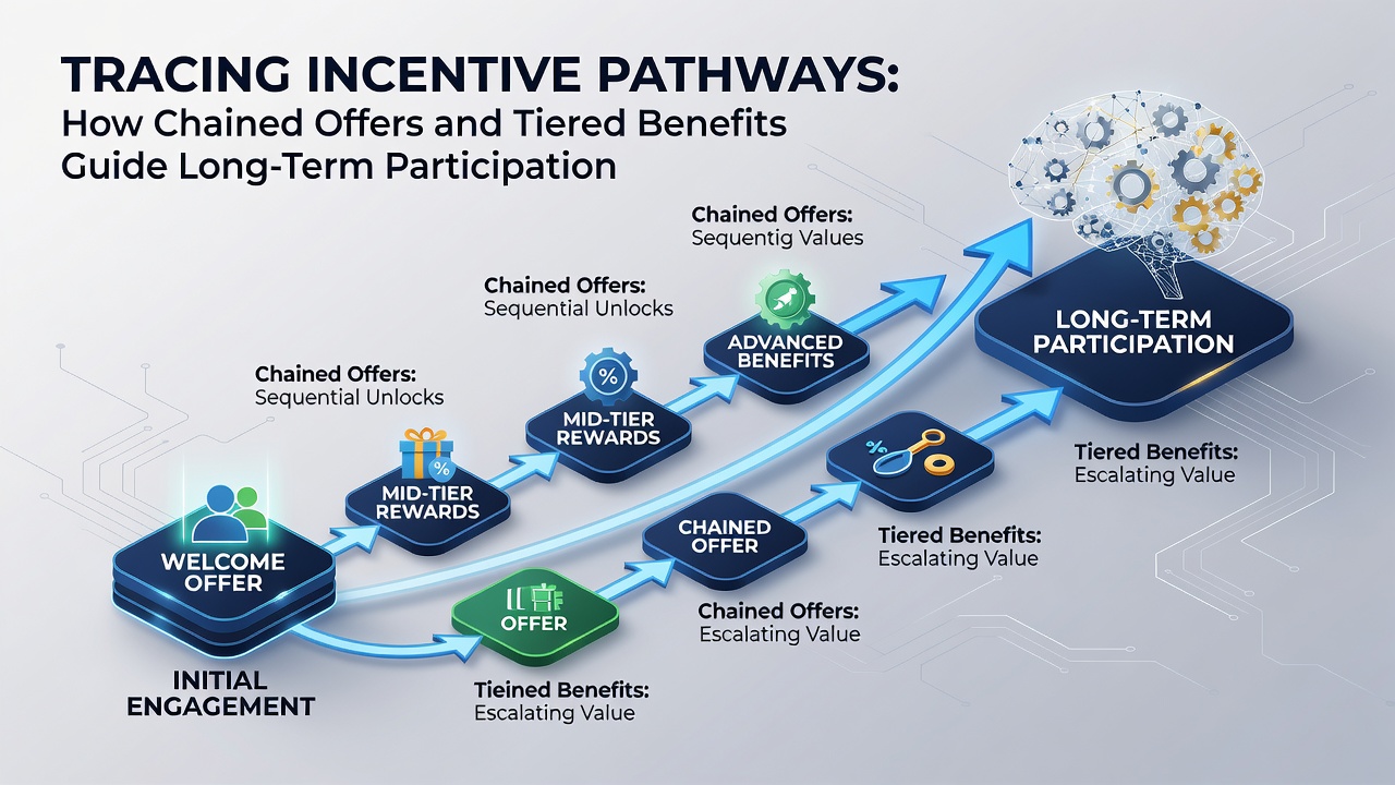 Illustration of tiered loyalty levels showing benefit escalation in UK betting ecosystems